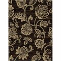 Mayberry Rug 7 ft. 10 in. x 9 ft. 10 in. City Chloe Area Rug, Chocolate CT9858 8X10